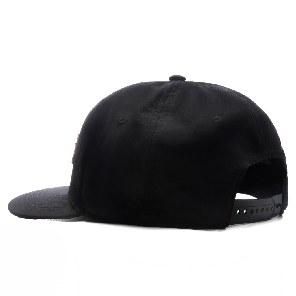 Black Pukka Hat with Gold Eight Logo