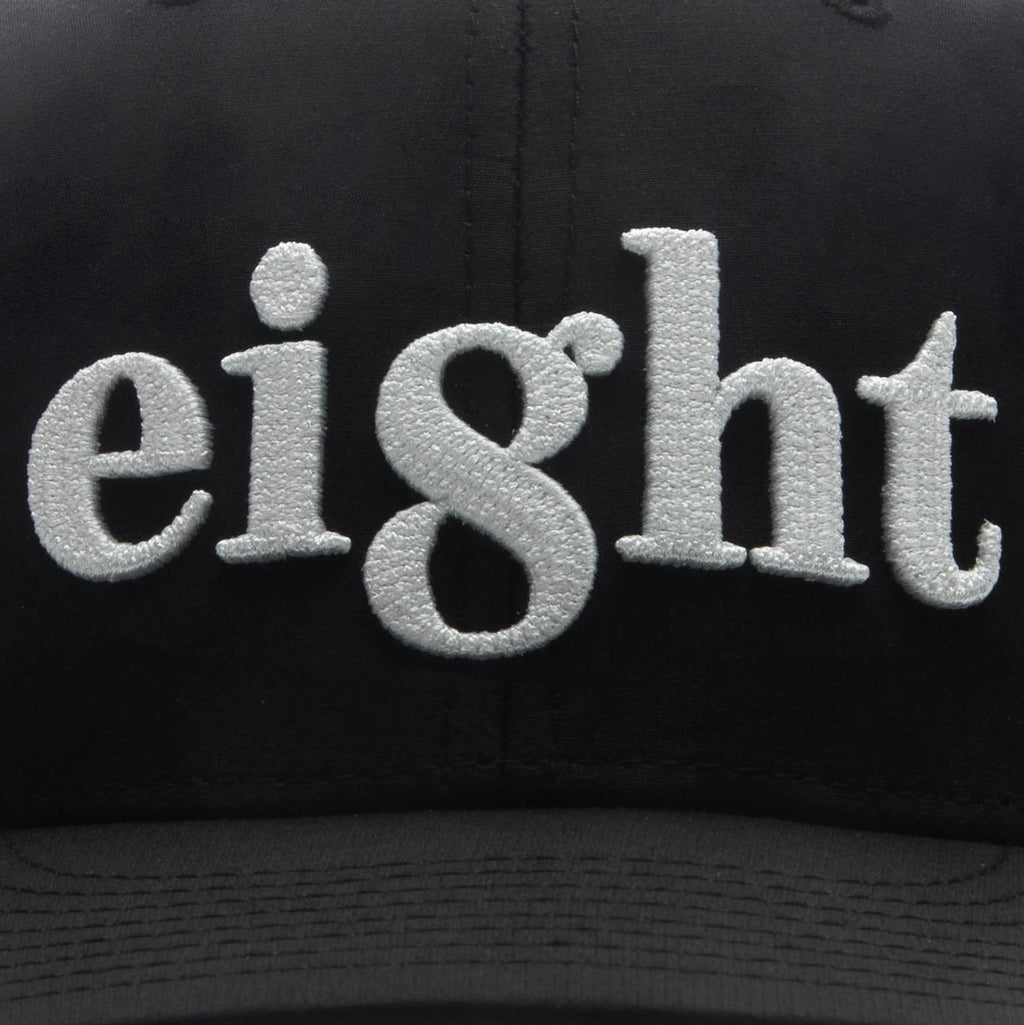 Black Pukka Hat with Eight Logo