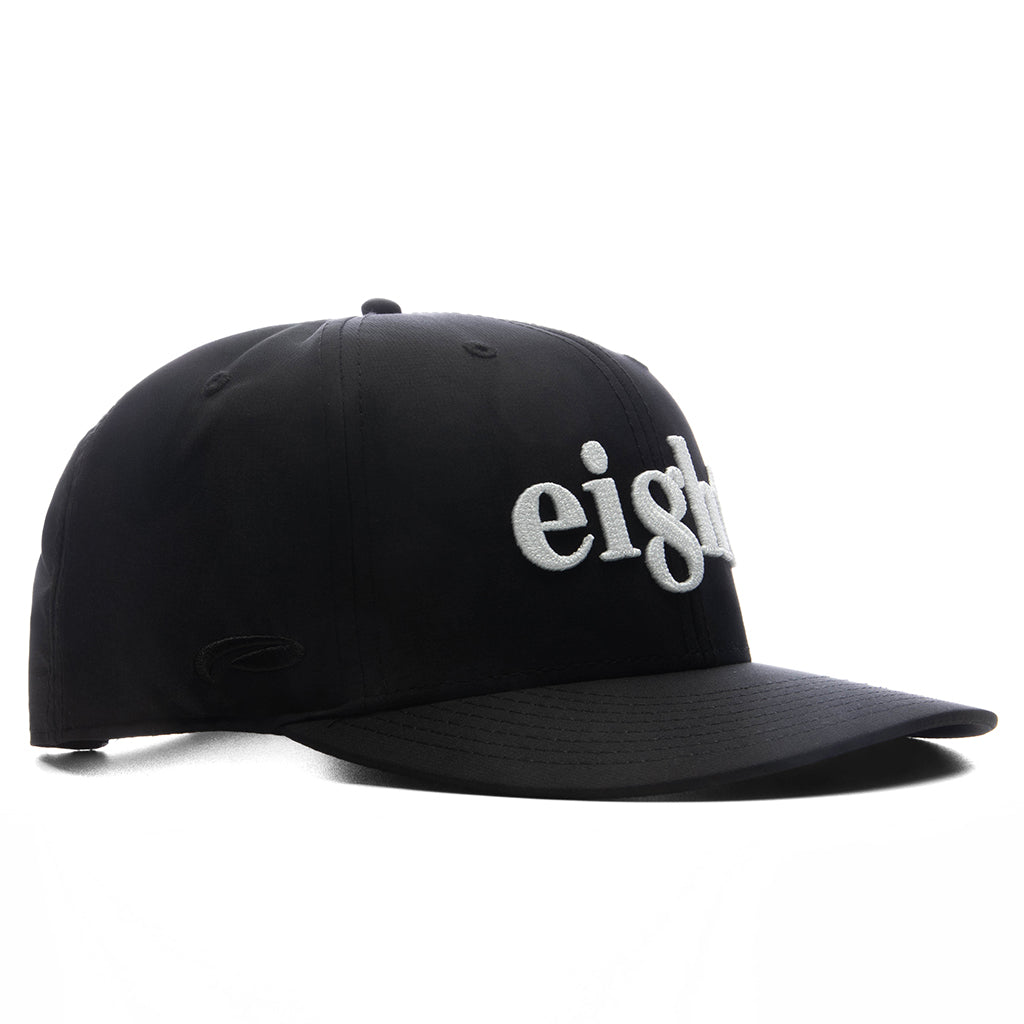 Black Pukka Hat with Eight Logo