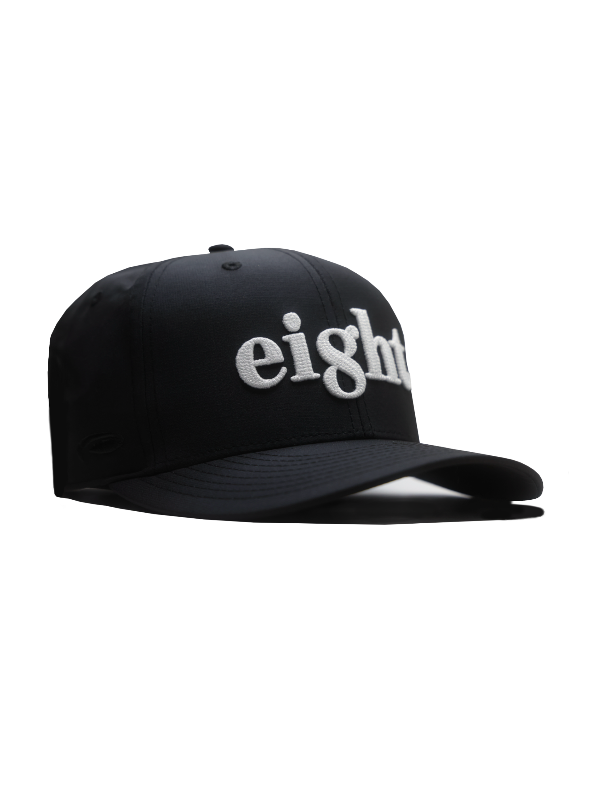 Black Pukka Hat with Eight Logo